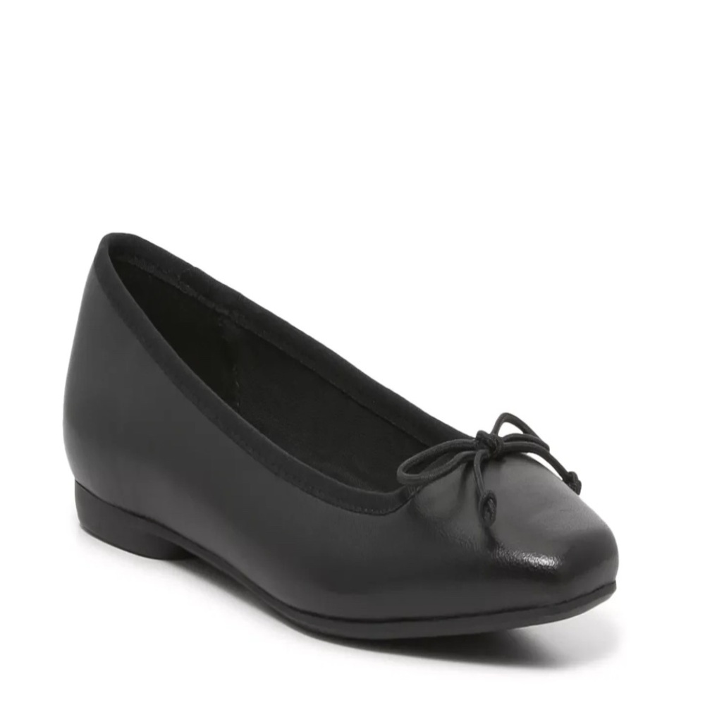 Steve Madden Black Ballet Flats – Size 8 – Square Toe